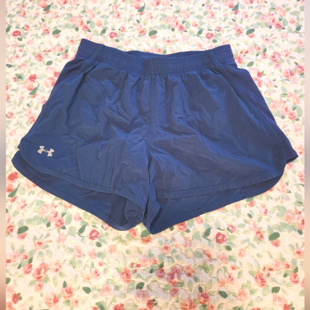 Under Armour Navy Blue Running Shorts XS